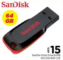 Nesto SanDisk Flash Drive 64GB SDCZ50-B35 C/B offer