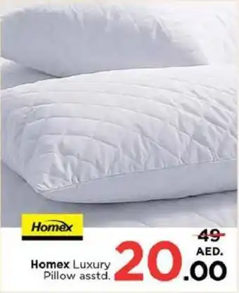 Nesto Homex Luxury Pillow asstd. offer