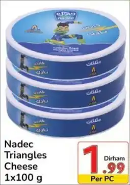 Day To Day Nadec Triangles Cheese 1 x 100g offer