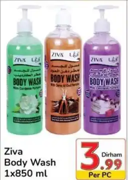Day To Day Ziva Body Wash 1 x 850mL offer