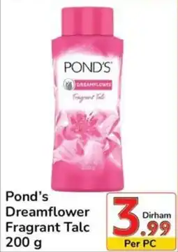 Day To Day Pond's Dreamflower Fragrant Talc 200g offer