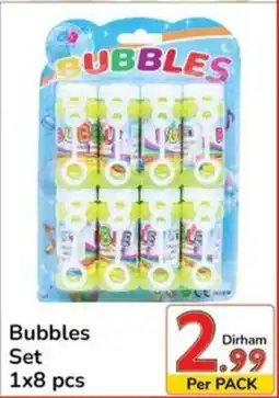 Day To Day Bubbles Set 1 x 8pcs offer