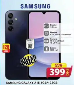 Grand Mall Sharjah SAMSUNG GALAXY A15 4GB/128GB offer