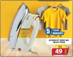 Grand Mall Sharjah GTRON GT 2000 HDI HEAVY IRON offer