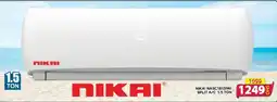 Grand Mall Sharjah NIKAI NASC18131NI SPLIT A/C 1.5 TON offer
