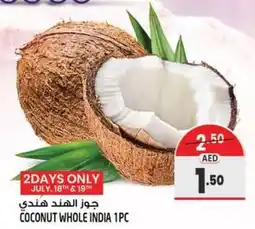 Safari Hypermarket COCONUT WHOLE 1PC offer