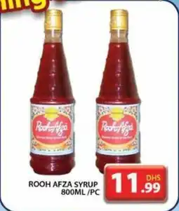 Grand Hyper Market ROOH AFZA SYRUP 800ML/PC offer