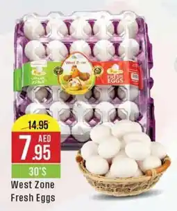 West Zone Supermarket Fresh Eggs 30'S offer