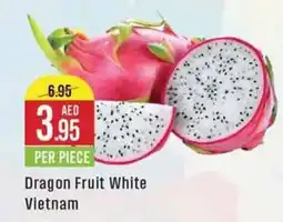 West Zone Supermarket Dragon Fruit White PER PIECE offer