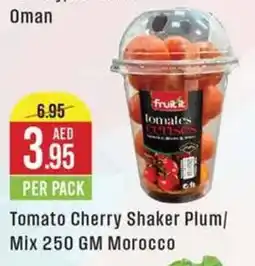 West Zone Supermarket Tomato Cherry Shaker Plum/ Mix 250 GM PER PACK offer