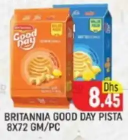 Al Madina BRITANNIA GOOD DAY PISTA 8X72 GM PC offer