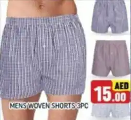Al Madina MENS WOVEN SHORTS 3PC offer