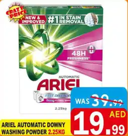 United Hypermarket ARIEL AUTOMATIC DOWNY WASHING POWDER 2.25KG offer