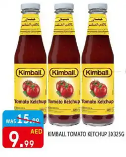 United Hypermarket KIMBALL TOMATO KETCHUP 3X325G offer