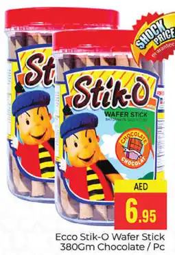 Pasons Ecco StikO Wafer Stick 380Gm Chocolate Pc offer
