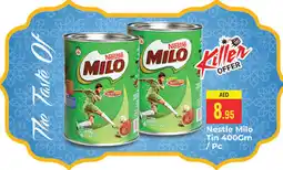 Pasons Nestle Milo Tin 400Gm PC offer