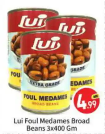 Bigmart Lui Foul Medames Broad Beans 3x400 Gm offer