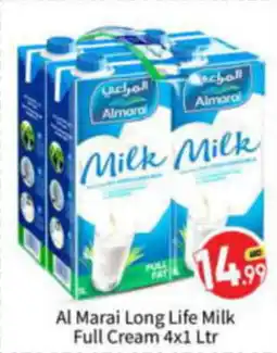Bigmart Al Marai Long Life Milk Full Cream 4x1 Ltr offer