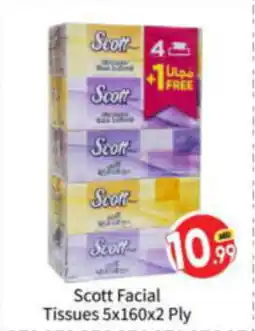 Bigmart Scott Facial Tissues 5x160x2 Ply offer