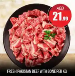 Bigmart FRESH BEEF WITH BONE PER KG offer