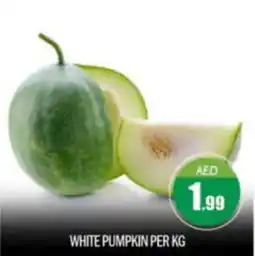 Bigmart WHITE PUMPKIN PER KG offer