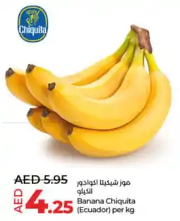 Lulu Hypermarket Banana Chiquita per kg offer