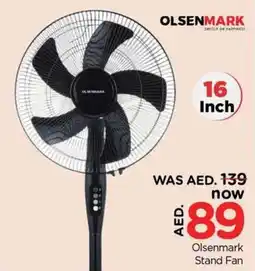 Nesto Olsenmark Stand Fan 16 inch offer