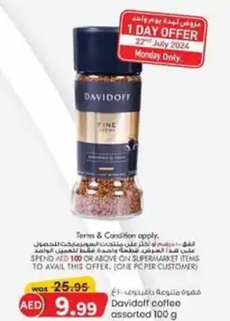 KM Trading Davidoff coffee assorted 100 g offer