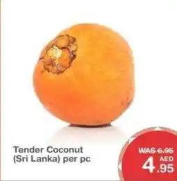 Choithrams Tender Coconut per pc offer