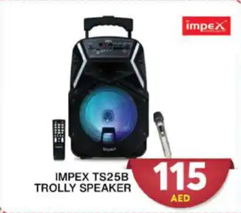 Grand Hyper Market IMPEX TS25B TROLLY SPEAKER offer