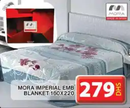 Grand Hyper Market MORA IMPERIAL EMB BLANKET 160X220 offer