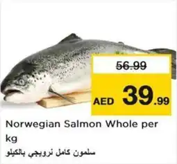 Nesto Norwegian Salmon Whole per offer