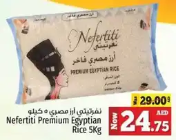 Kenz Hypermarket Nefertiti Premium Egyptian Rice 5kg offer