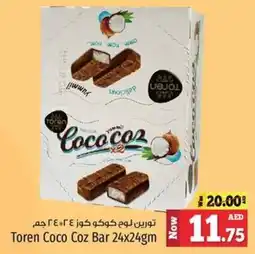Kenz Hypermarket Toren Coco Coz Bar 24x24gm offer