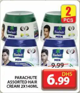 Grand Hyper Market PARACHUTE ASSORTED HAIR CREAM 2 X 140ML offer