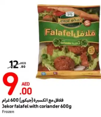 Carrefour Jekor falafel with coriander 600g Frozen offer