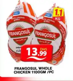 Grand Hyper Market FRANGOSUL WHOLE CHICKEN 1100GM PC offer
