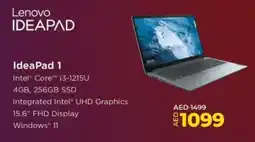 Lulu Hypermarket Lenovo IdeaPad 1 offer