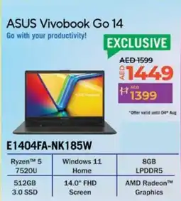 Lulu Hypermarket ASUS Vivobook Go 14 offer