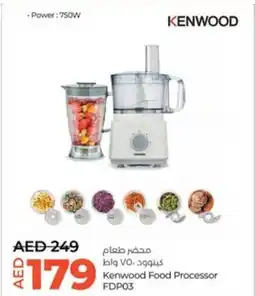 Lulu Hypermarket Kenwood Food Processor FDP03 offer