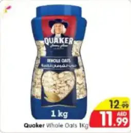 Al Madina Hypermarket Quaker Whole Oats 1kg offer