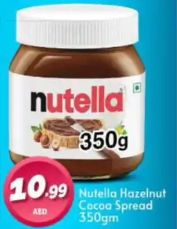 Bigmart Nutella Hazelnut Cocoa Spread 350gm offer