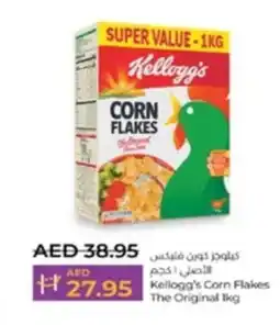 Lulu Hypermarket Kellogg's Corn Flakes The Original 1kg offer