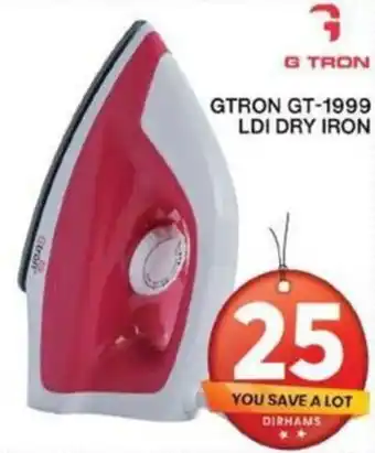 Grand Hyper Market GTRON GT-1999 LDI DRY IRON offer