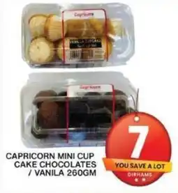 Grand Hyper Market CARPRICORN MINI CUP CAKE CHOCOLATES / VANILA 260GM offer