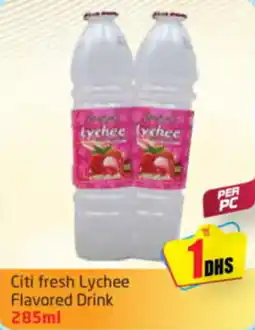 Delta Centre Citi fresh Lychee Flavored Drink 285ml offer