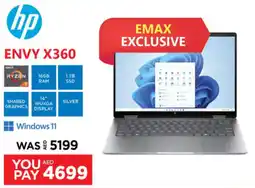 Emax hp ENVY X360 offer