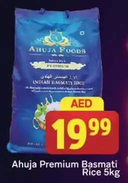 City Retail Supermarket Ahuja Premium Basmati Rice 5kg offer