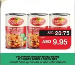 Spar CALIFORNIA GARDEN BAKED BEANS IN TOMATO SAUCE 3 PACKS 420G offer