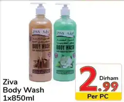 Day To Day Ziva Body Wash 1 x 850mL offer